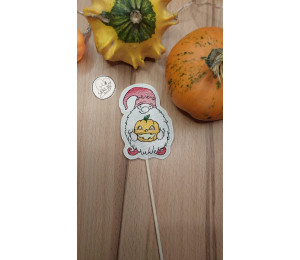 Stickserie ITH - Halloween Gnomes Stecker
